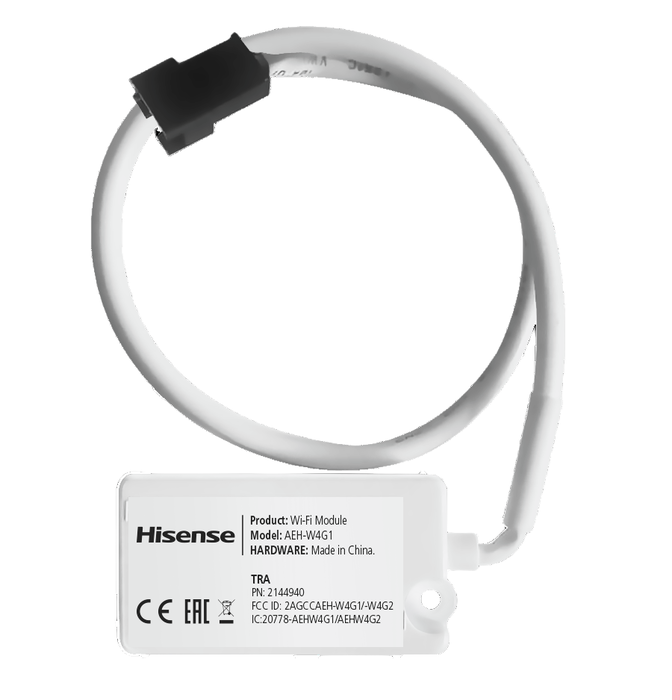 Wi-Fi модуль для всех кондиционеров Hisense, оснащенных функцией wi-fi ready